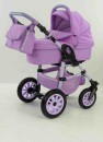 Детская коляска Tako Jumper X Baby Collection 3 в 1, цвет сиреневый
