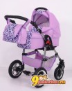 Детская коляска Tako Jumper X Fantazja Collection 3 в 1, цвет розовый